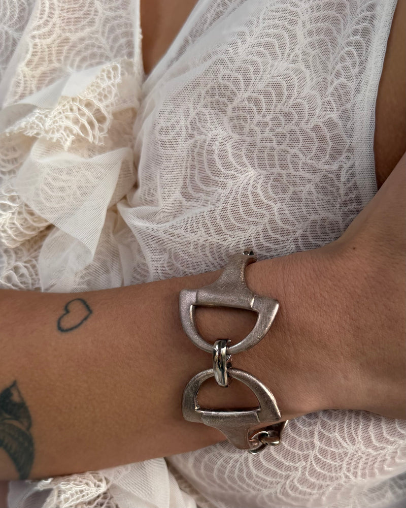 ROSE HORSE BIT BRACELET