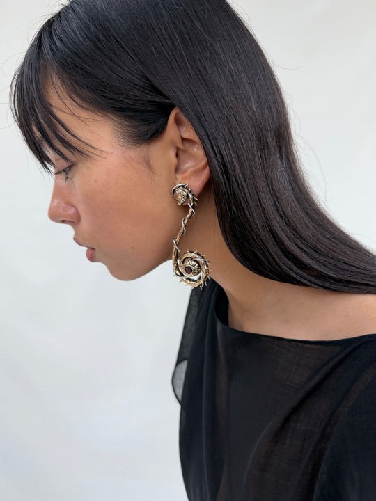 ÉPINE IN GARNET