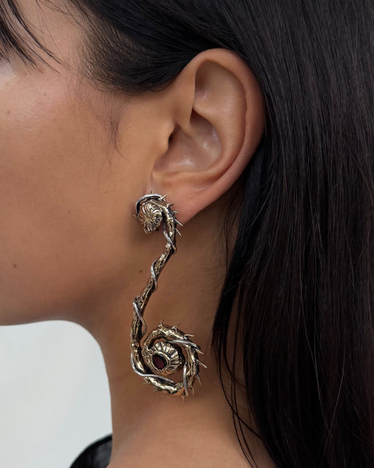 ÉPINE IN GARNET