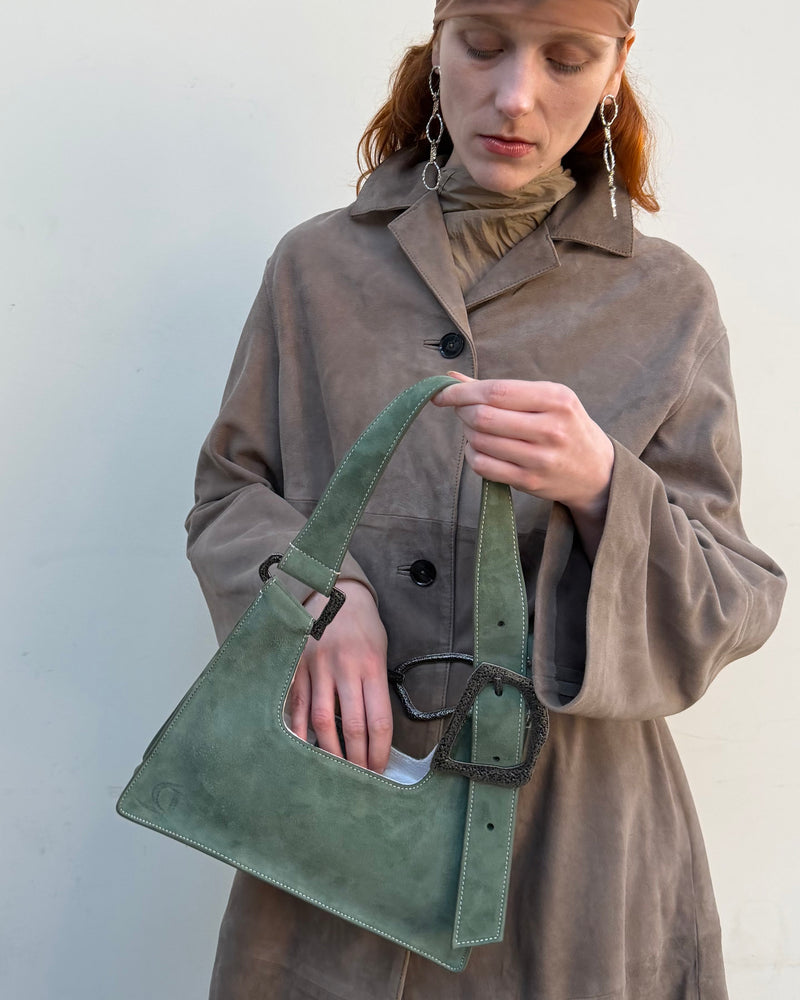 GIGI BAG SAGE SUEDE