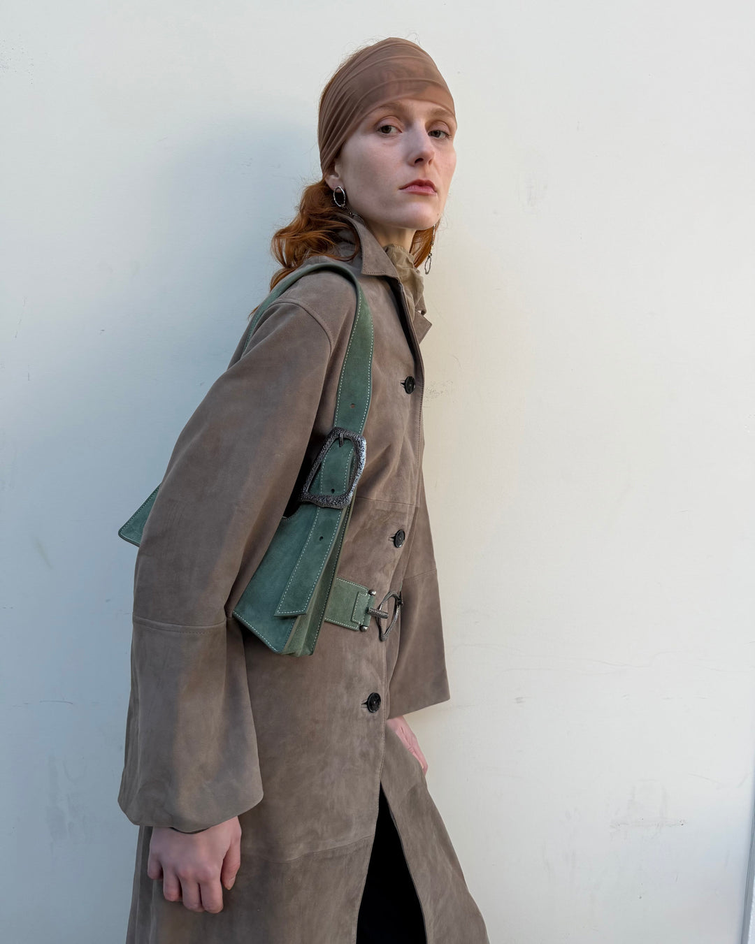 GIGI BAG SAGE SUEDE