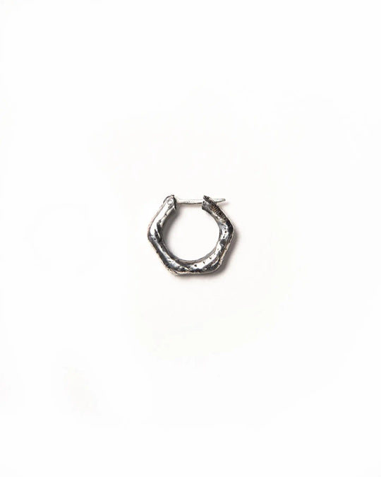 CERCHIETTO SINGLE HOOP SILVER