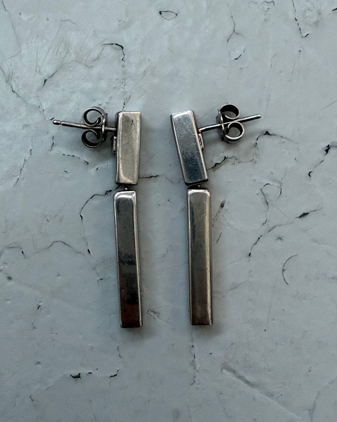 LINEAR BLOCK EARRINGS