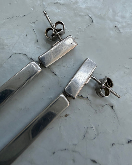 LINEAR BLOCK EARRINGS