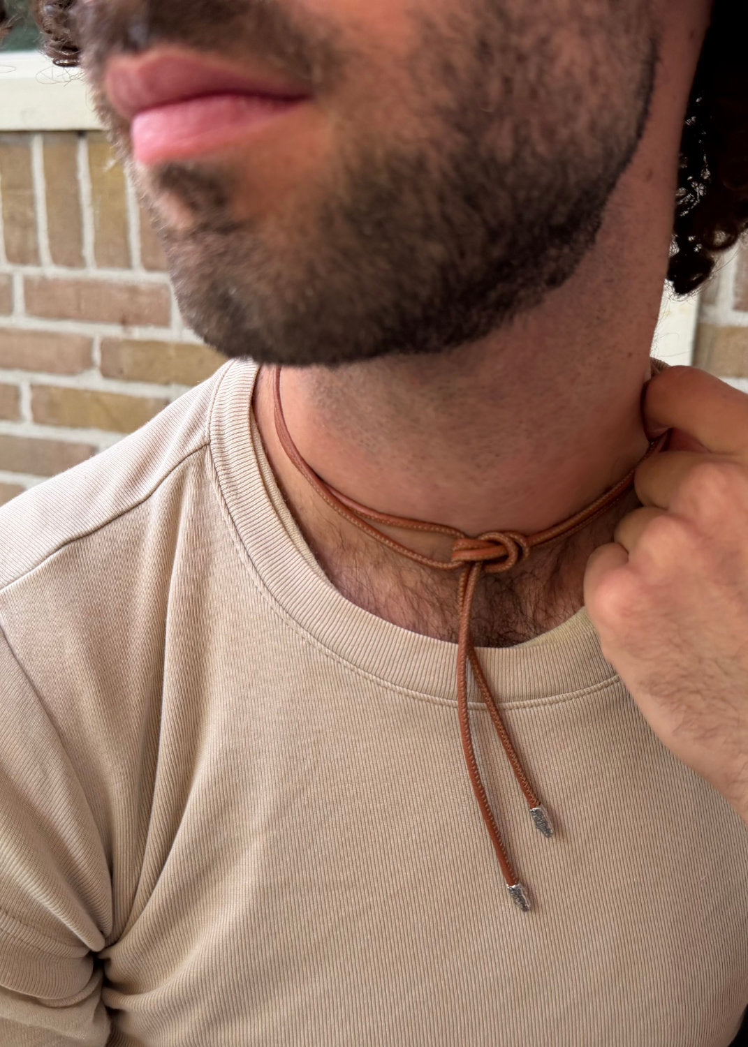 LACCIO CHOKER TERRA