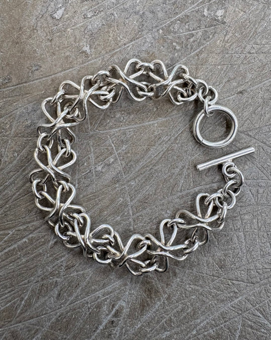 ABSTRACT FLOWER BRACELET
