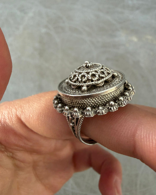 SECRET COMPARTMENT RING