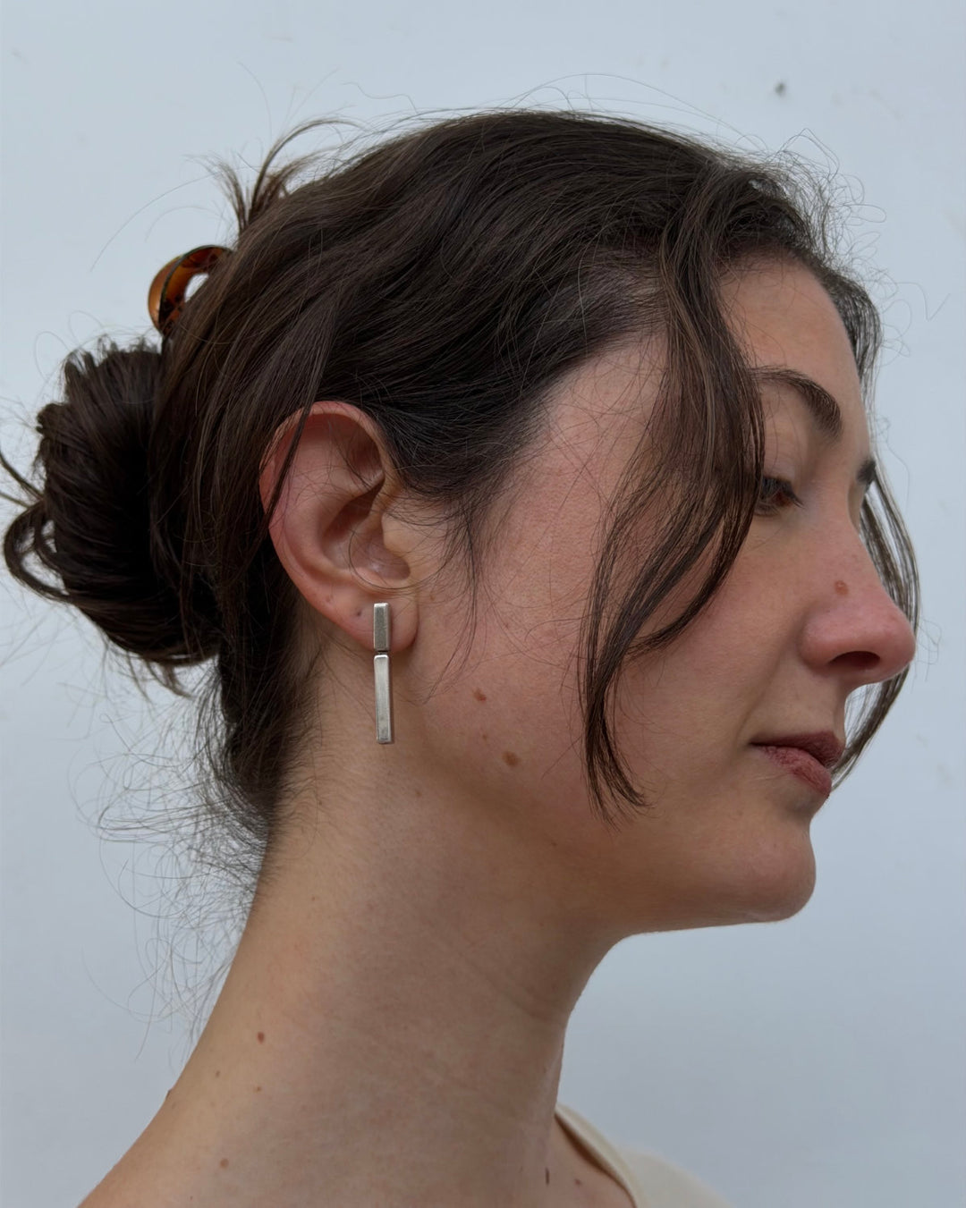 LINEAR BLOCK EARRINGS