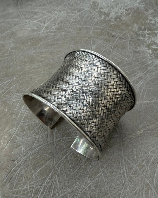 WOVEN BASKET CUFF