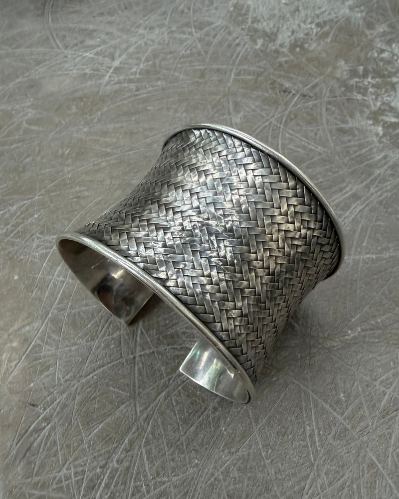 WOVEN BASKET CUFF