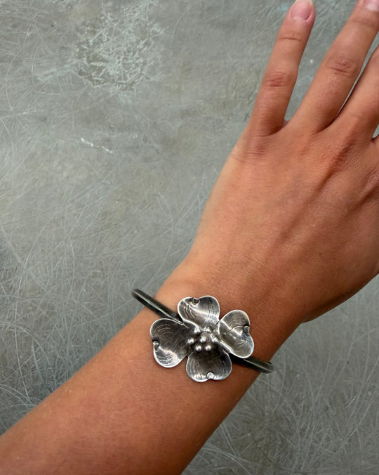 SCULPTURAL PETAL CUFF
