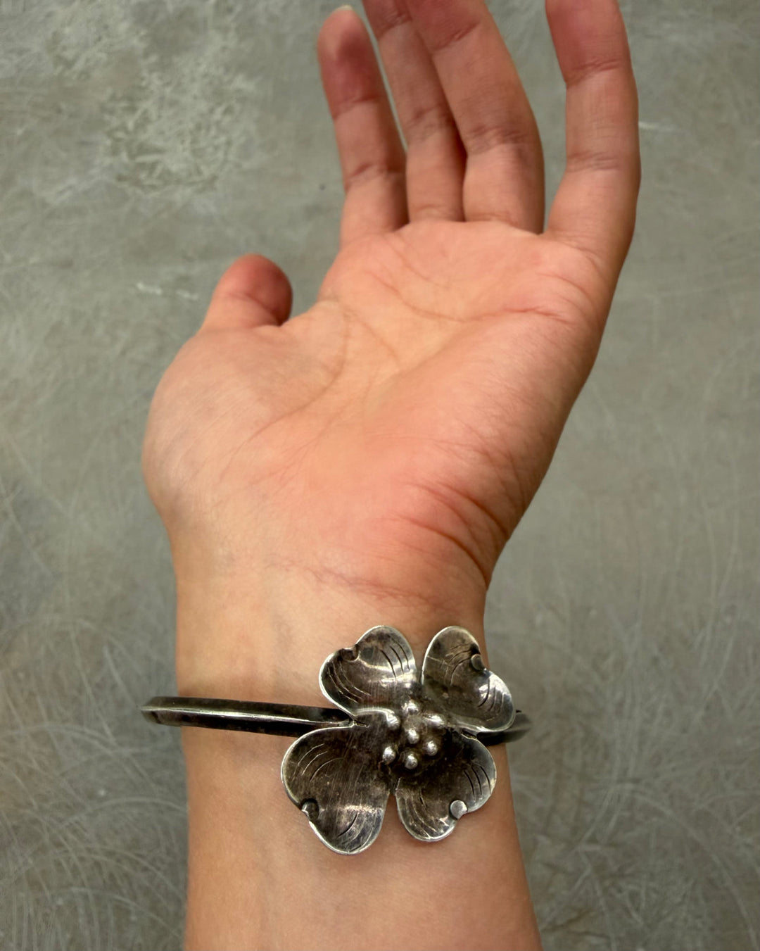 SCULPTURAL PETAL CUFF