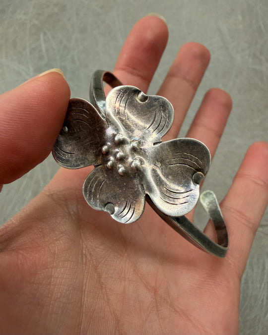 SCULPTURAL PETAL CUFF