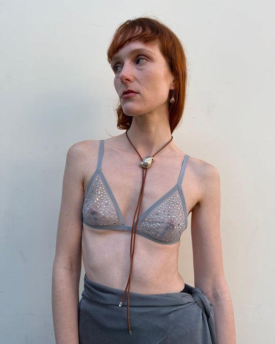 SHELL BOLO TIE