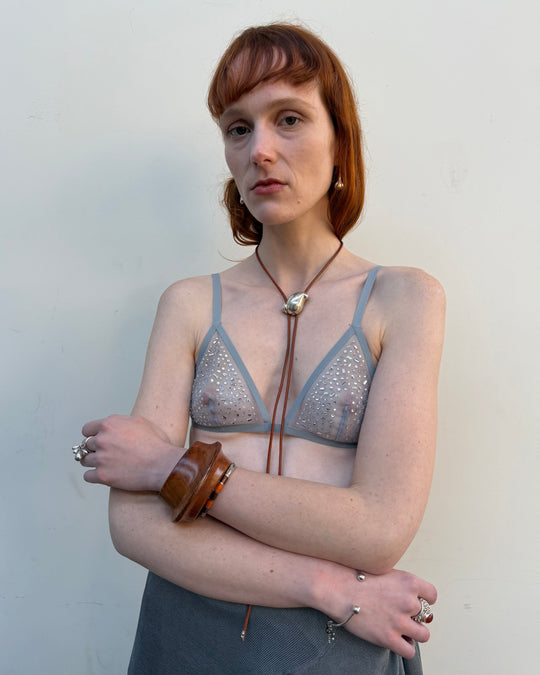 SHELL BOLO TIE