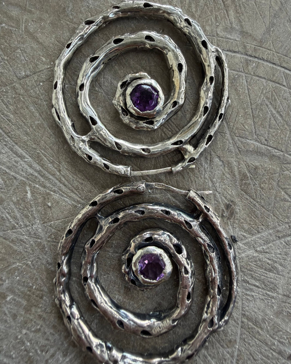 VORTEX HOOP EARRINGS