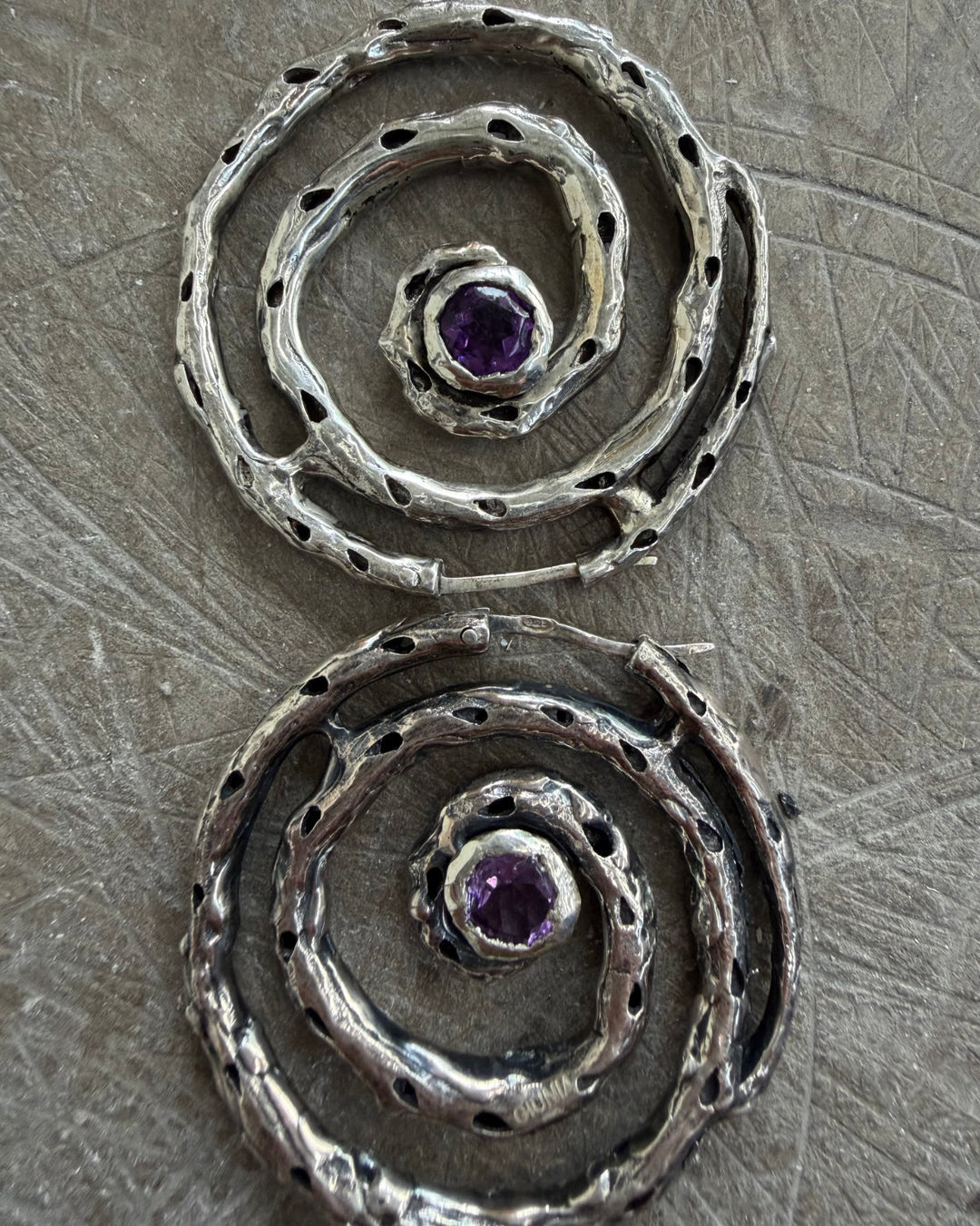 VORTEX HOOP EARRINGS