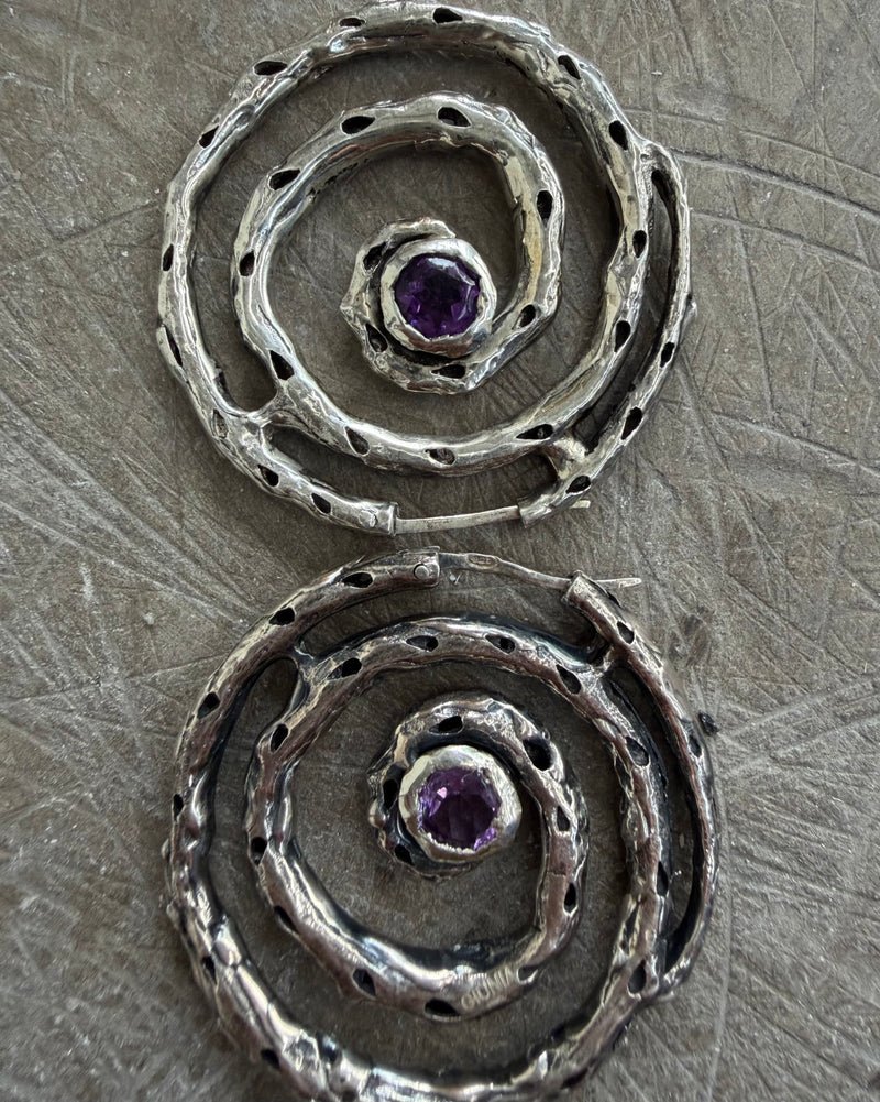 VORTEX HOOP EARRINGS