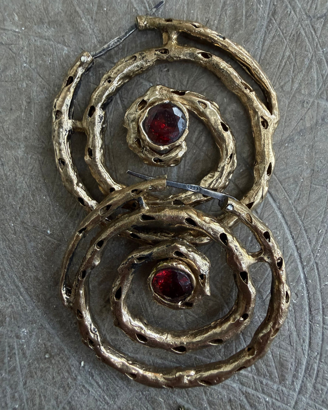 VORTEX HOOP EARRINGS