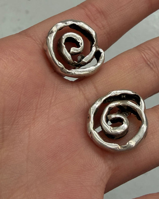 SPIRAL EARRINGS