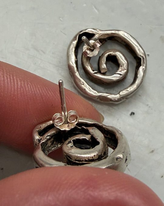 SPIRAL EARRINGS
