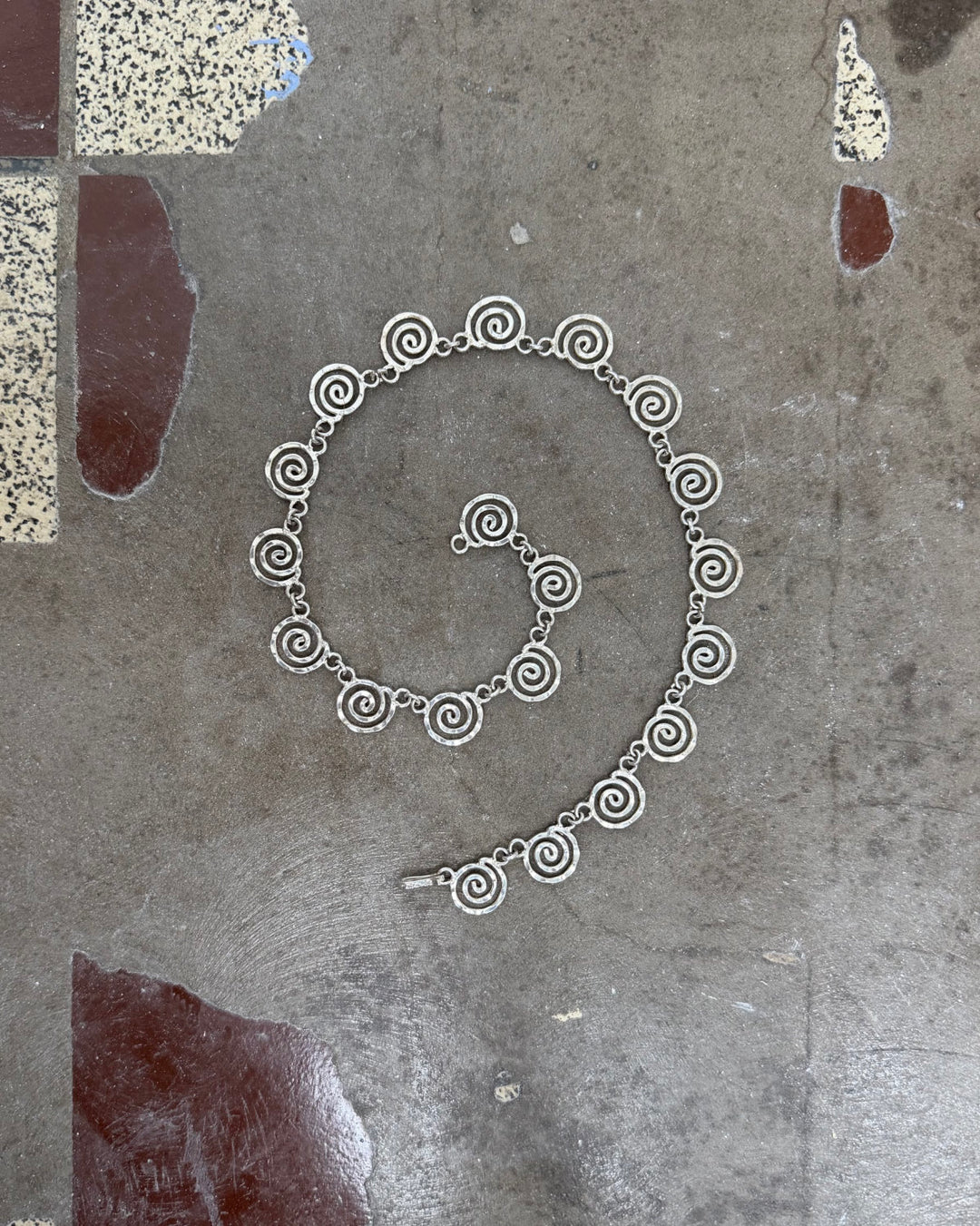MEXICAN SPIRAL NECKLACE