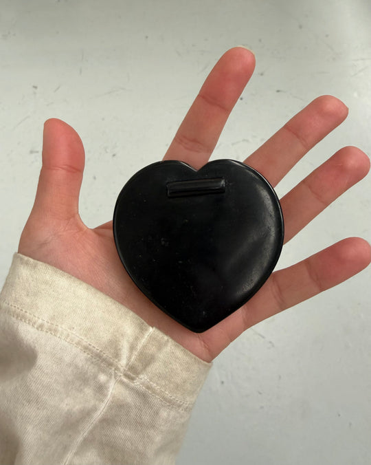 NOIR HEART NECKLACE