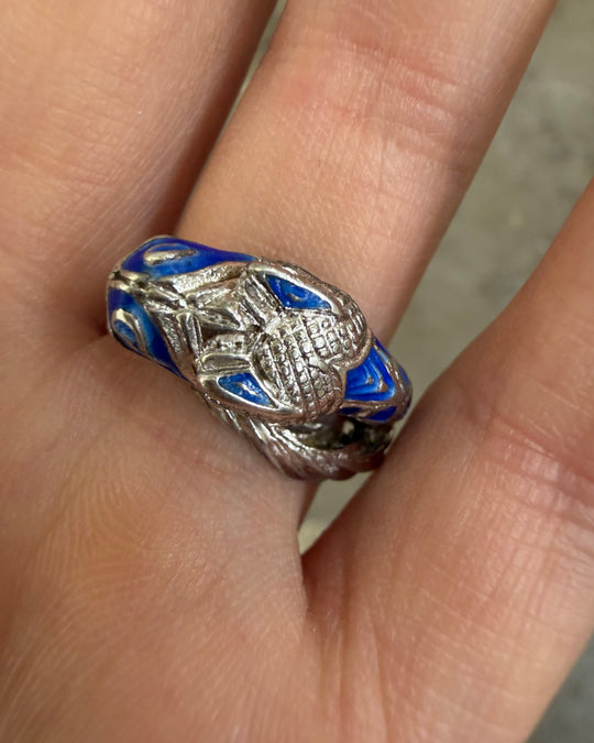 BLUE DRAGON RING