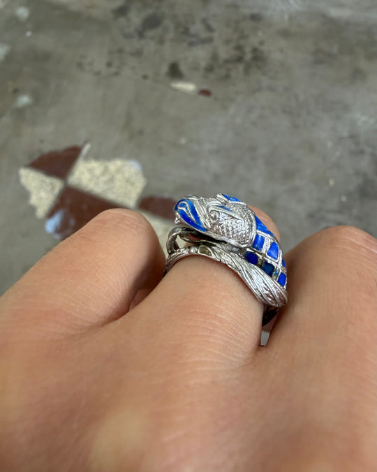 BLUE DRAGON RING
