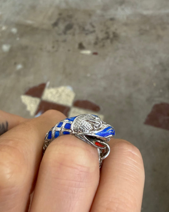 BLUE DRAGON RING