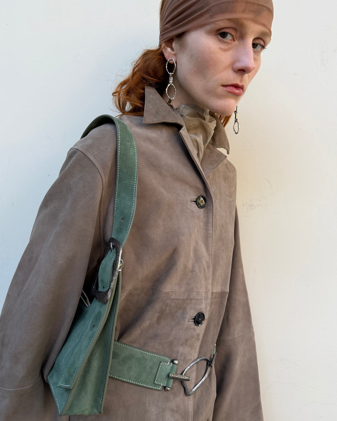 MATI BELT SAGE SUEDE
