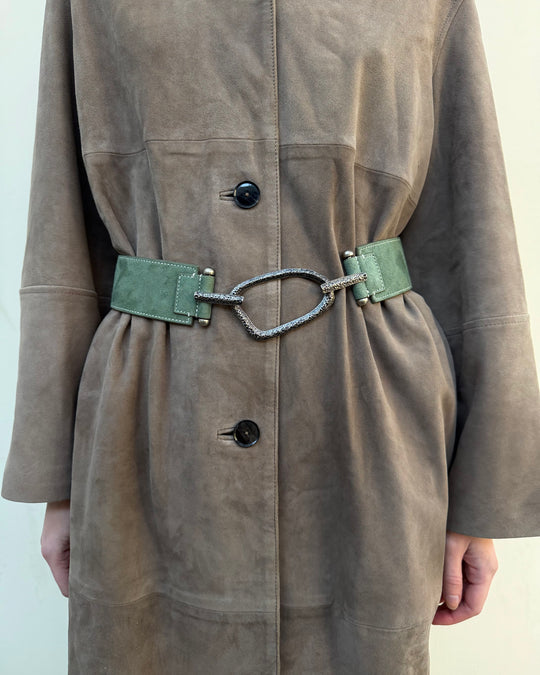 MATI BELT SAGE SUEDE