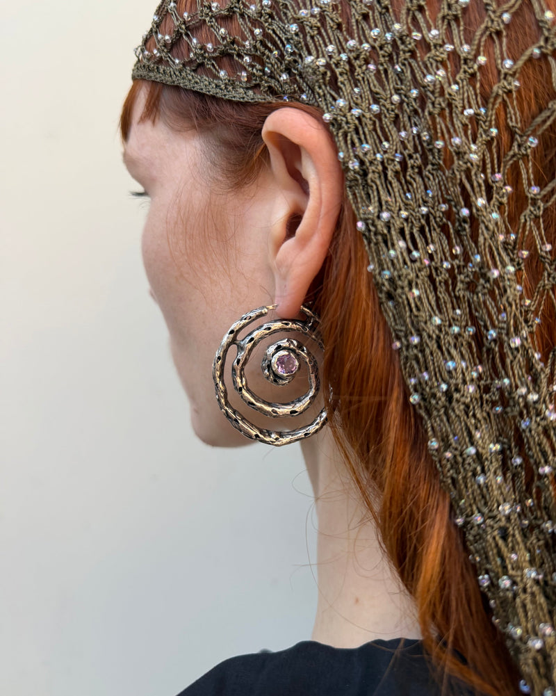 VORTEX HOOP EARRINGS