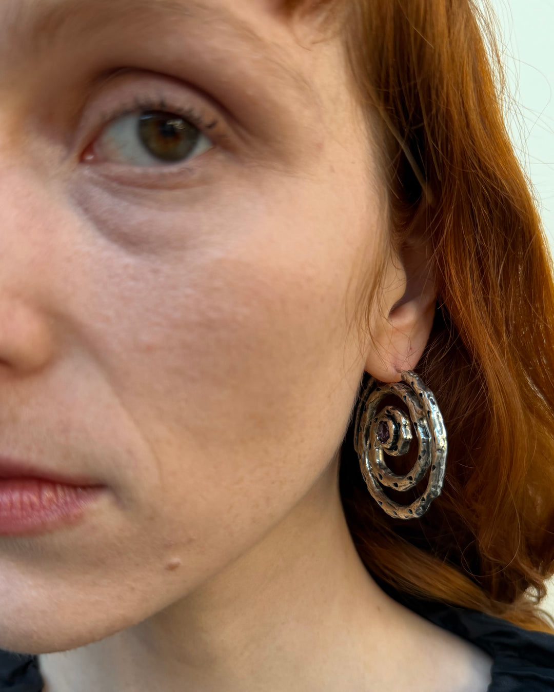 VORTEX HOOP EARRINGS