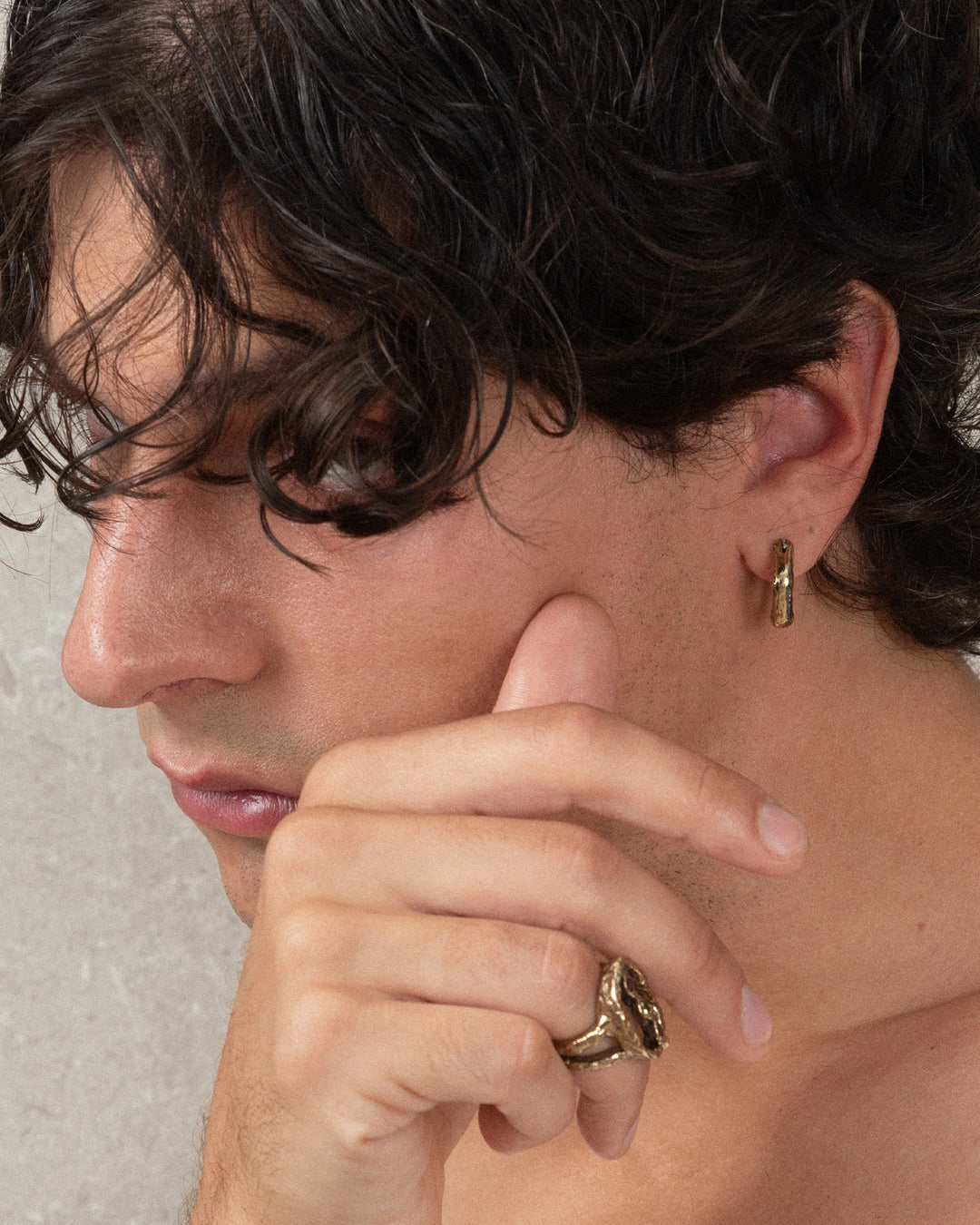 CERCHIETTO SINGLE HOOP BRONZE