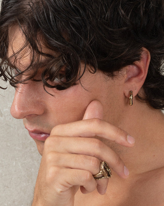 CERCHIETTO SINGLE HOOP BRONZE