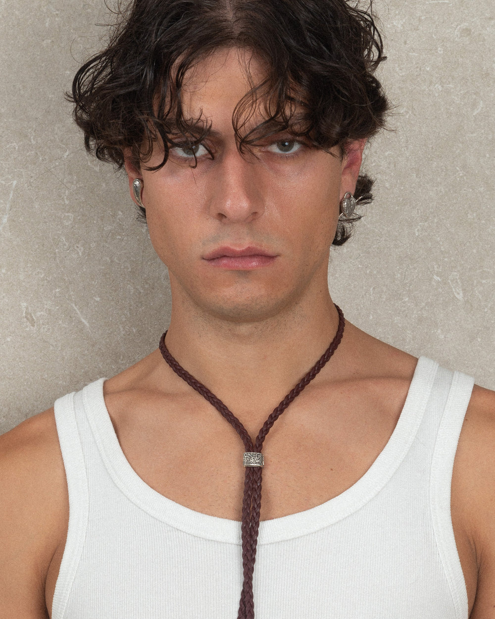 ENOKI CHOKER STOPPER SILVER