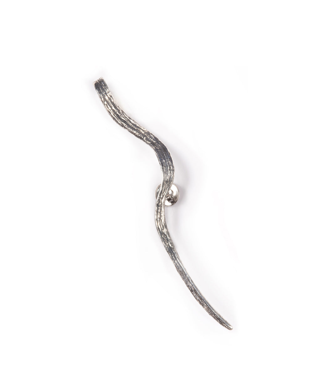 FIUME SINGLE EARRING SILVER