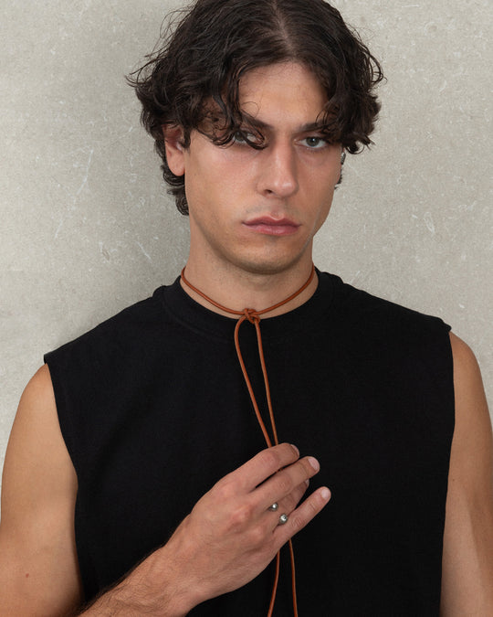 LACCIO CHOKER TERRA BRONZE