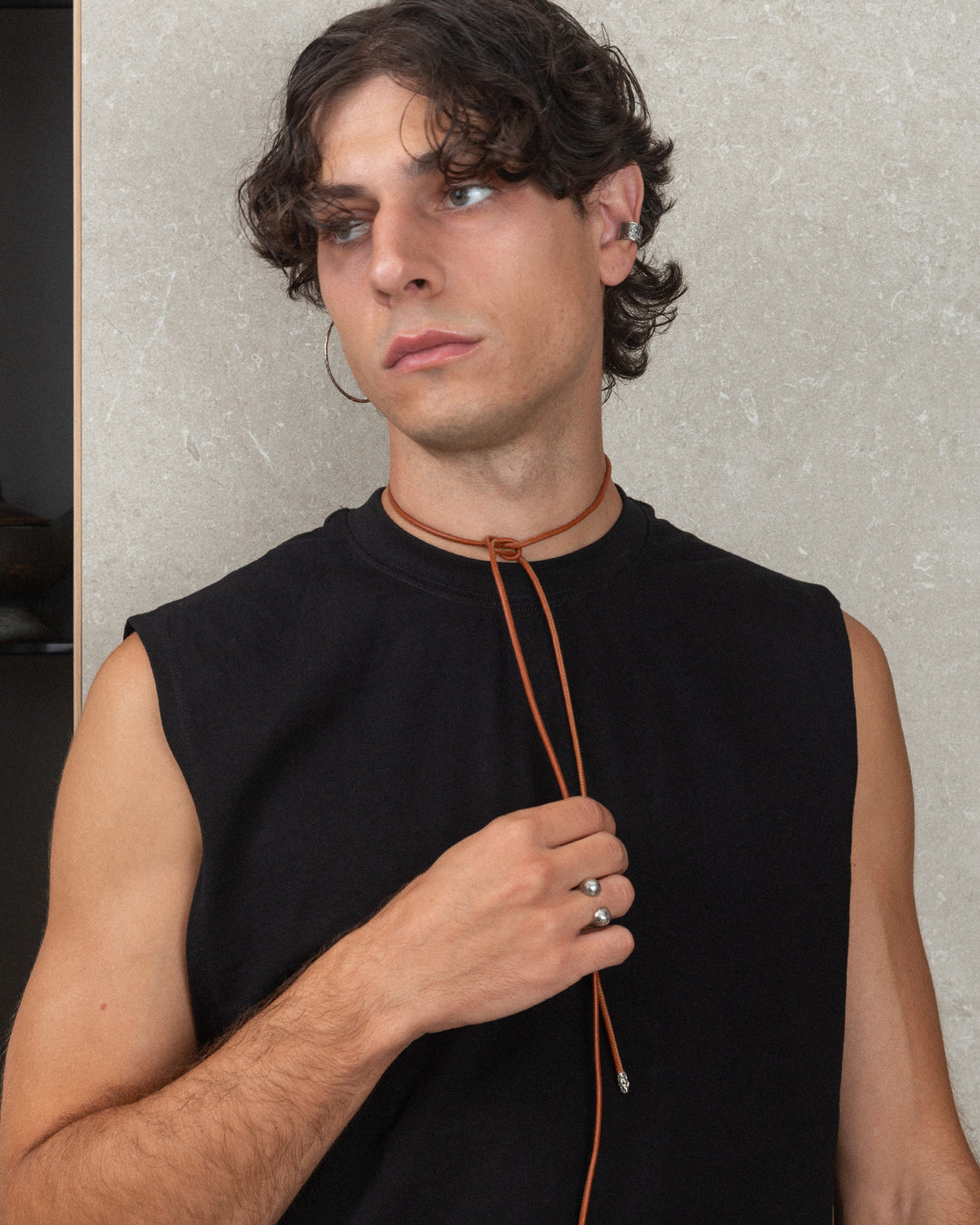 LACCIO CHOKER TERRA SILVER