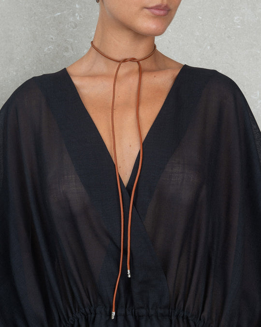 LACCIO CHOKER TERRA SILVER