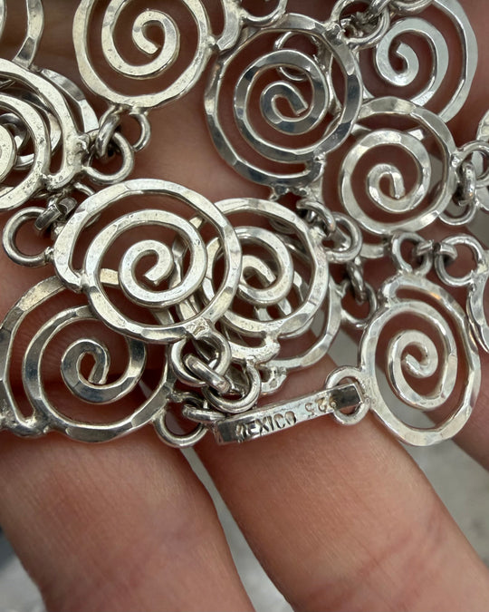 MEXICAN SPIRAL NECKLACE