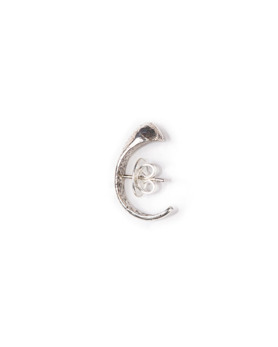 ORB SINGLE STUD SILVER