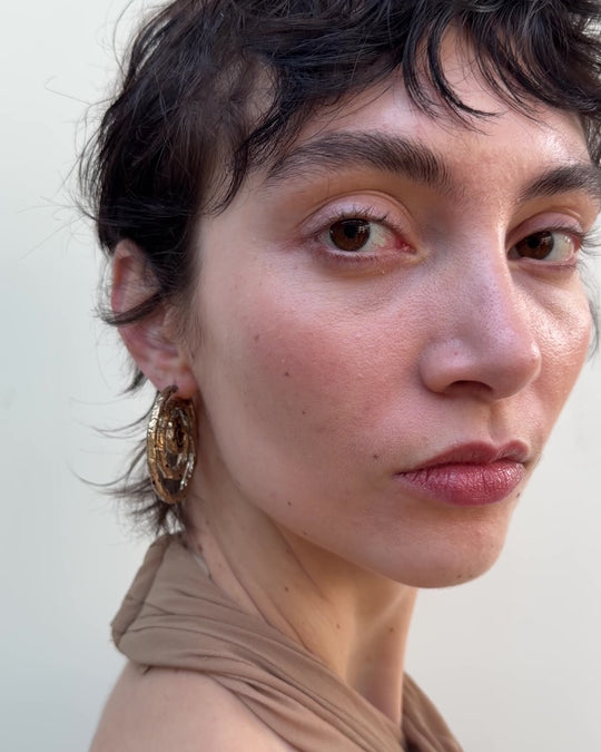 VORTEX HOOP EARRINGS