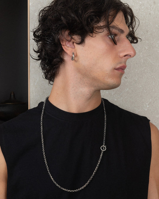 ROLO NECKLACE SILVER