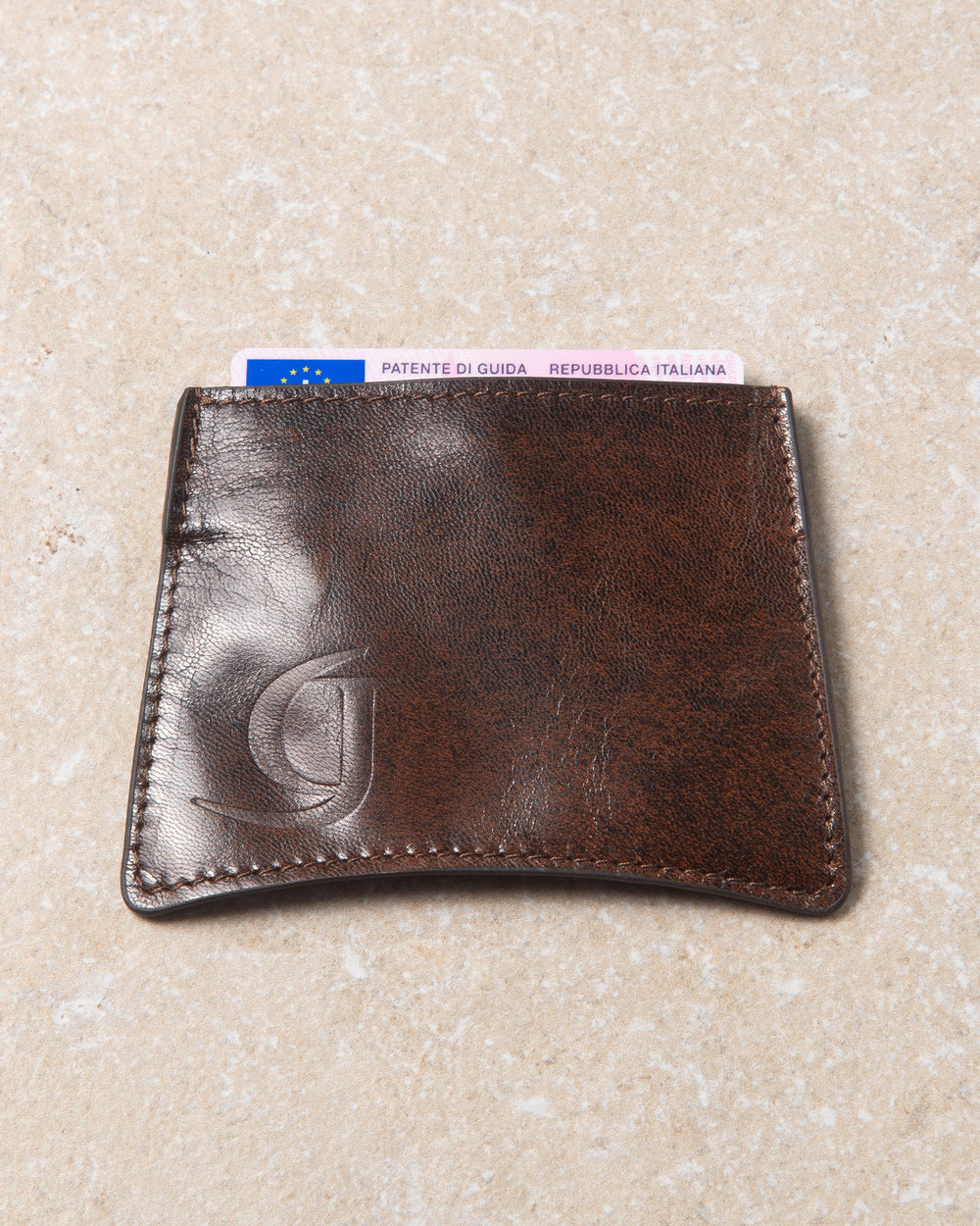 LUCY CARD WALLET CHOCOLATE